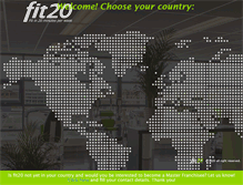 Tablet Screenshot of fit20.com